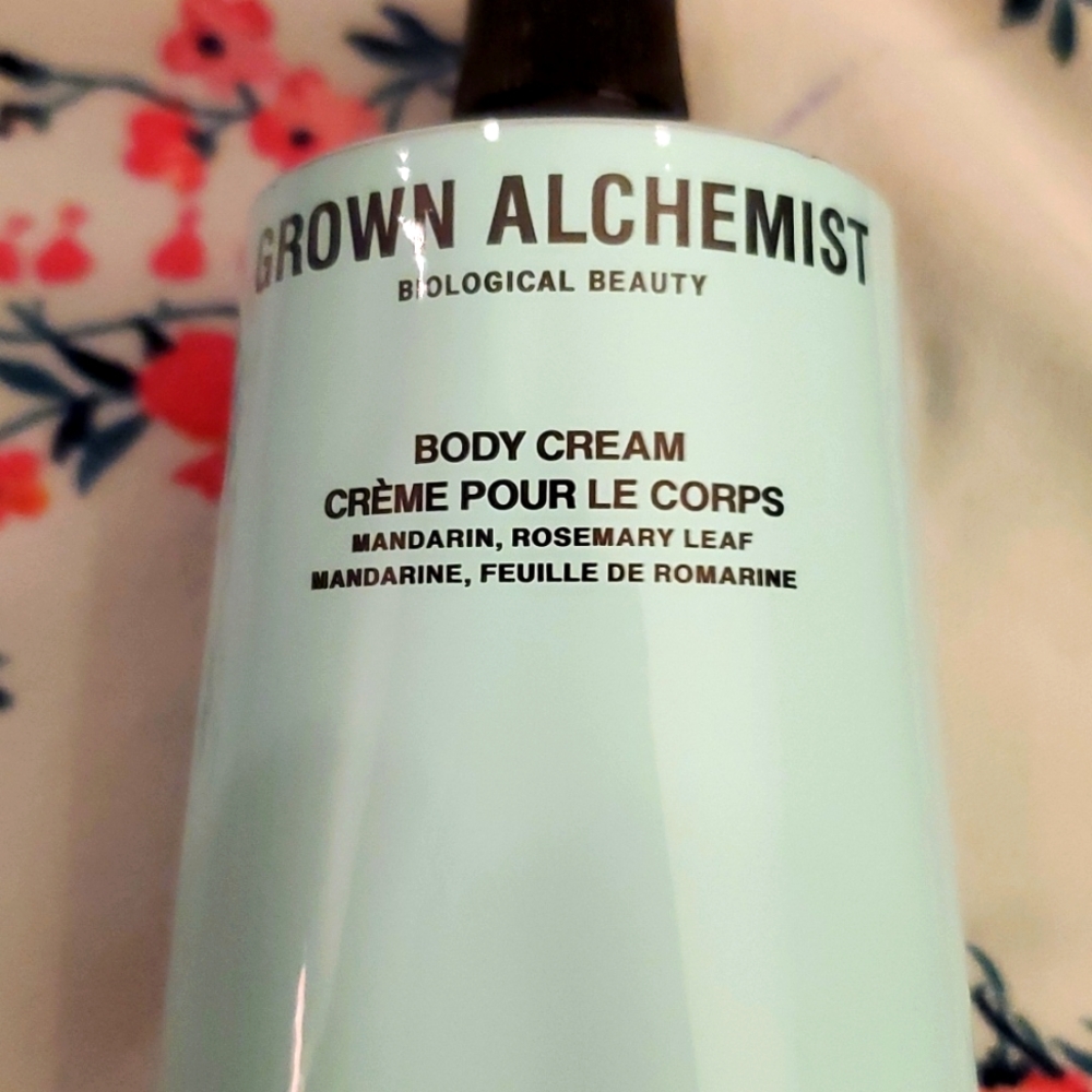 NWT GROWN ALCHEMIST 4 oz. Mandarin & Rosemary Leaf Body Cream - Picture 4 of 7